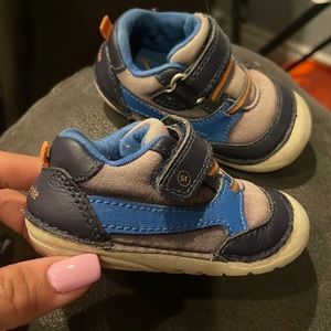 Blue/Orange 3.5M Stride Rite Sneaker